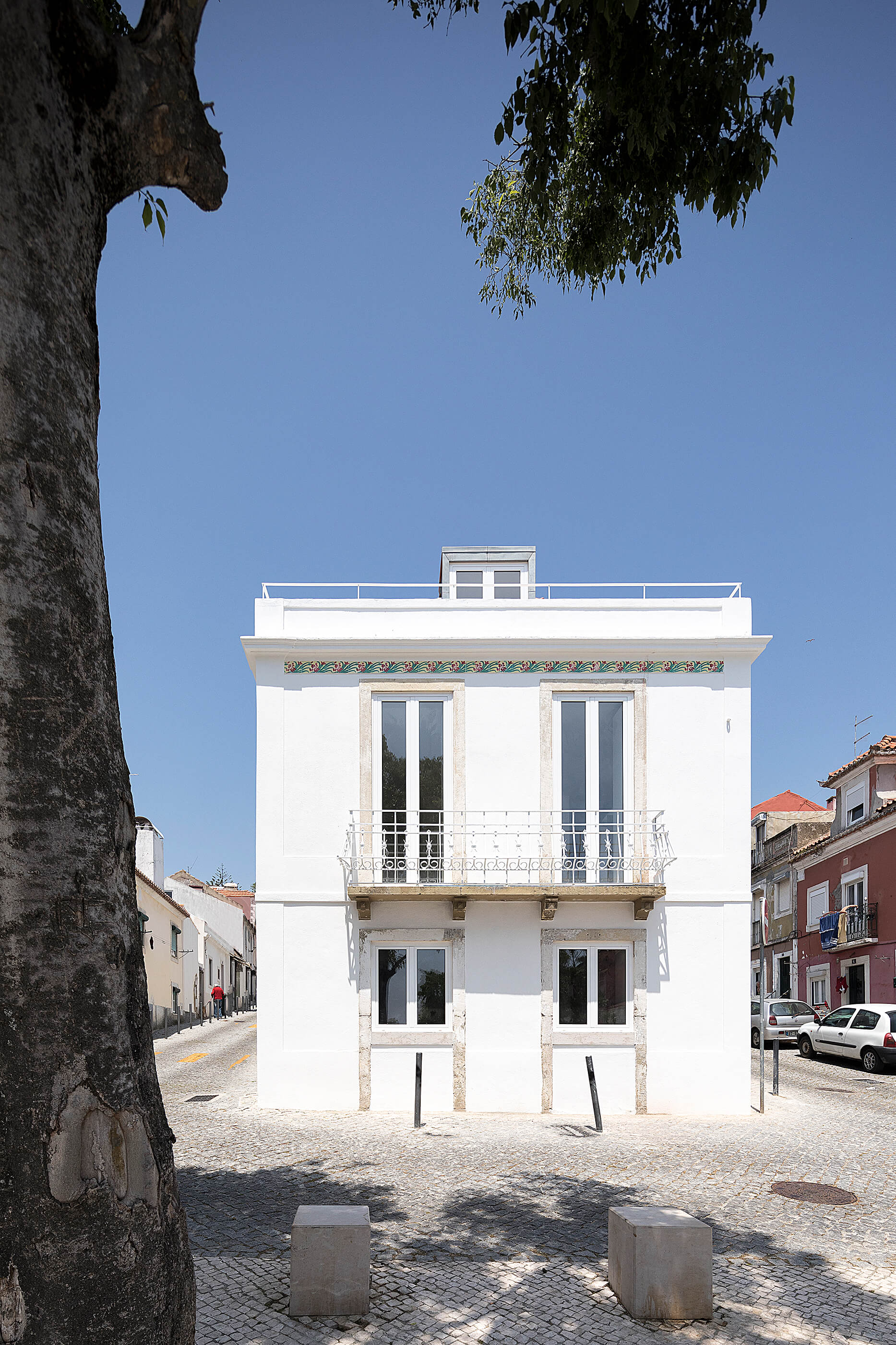 Reportagem Fotografia de arquitectura portuguesa fotografo Ivo tavares studio projecto Casa na Ajuda de Smg Arquitectos