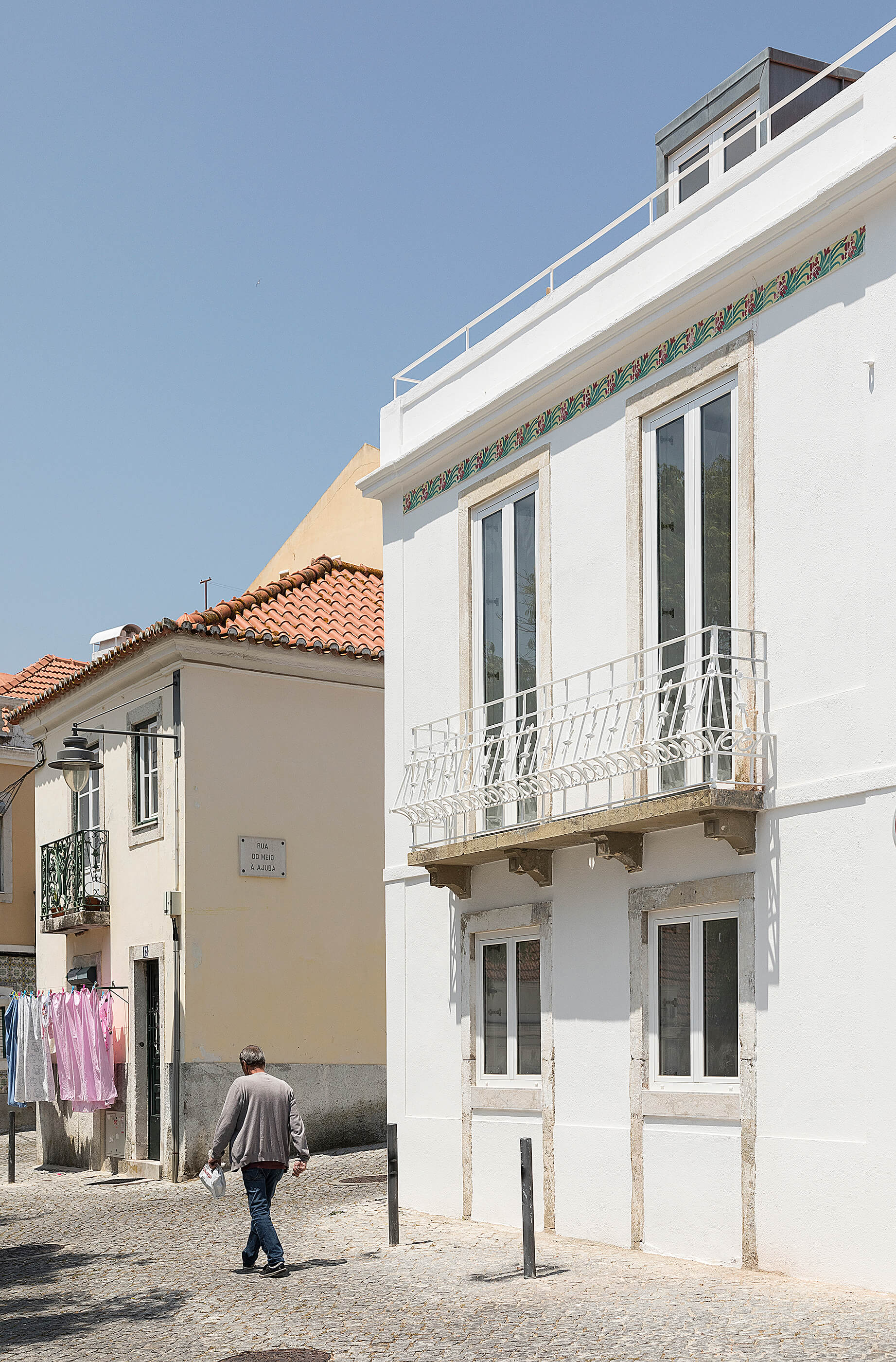 Reportagem Fotografia de arquitectura portuguesa fotografo Ivo tavares studio projecto Casa na Ajuda de Smg Arquitectos