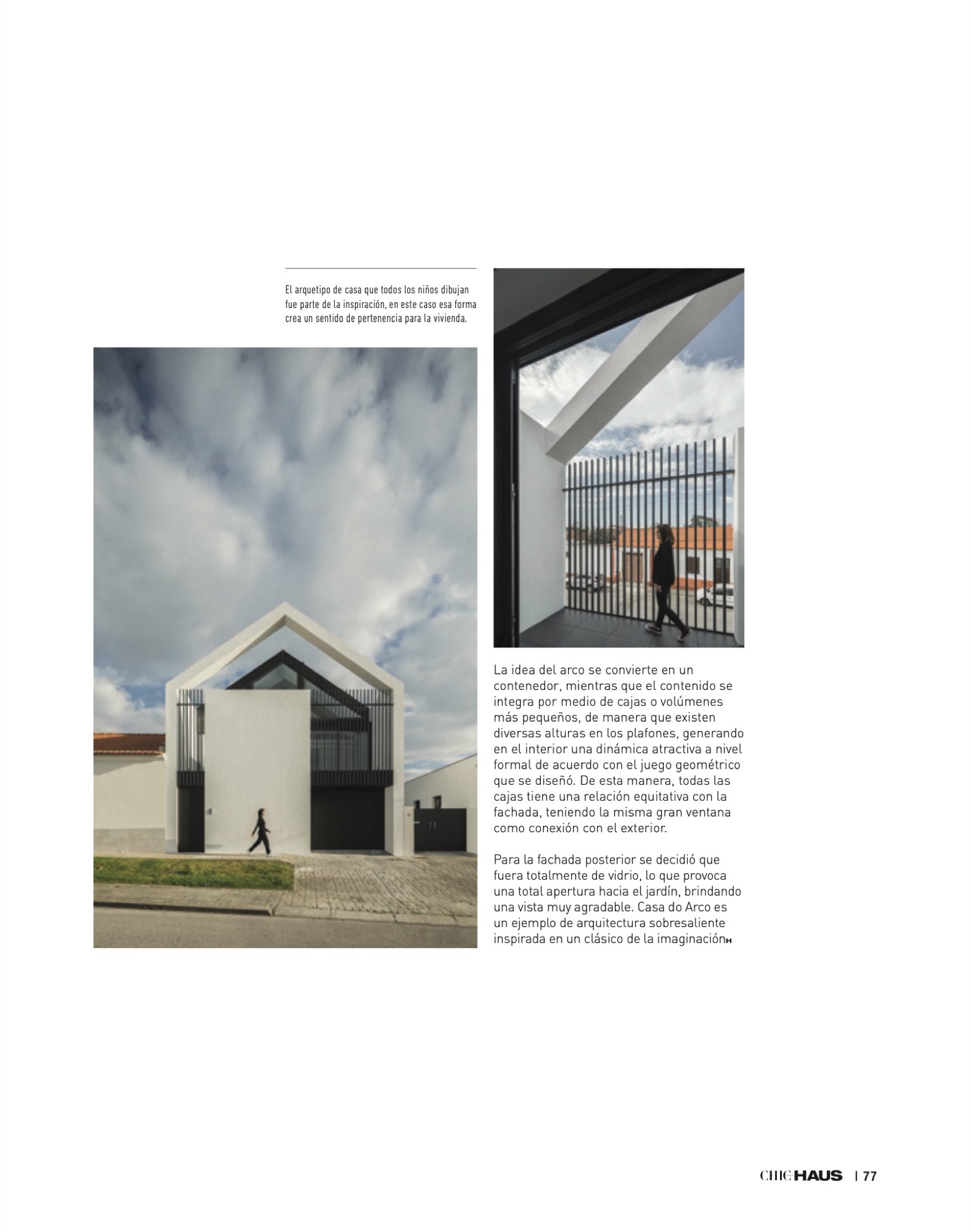 Chic Haus Magazine September Casa Arco Frari Arquitectura 233 77 do fotografo Ivo Tavares Studio