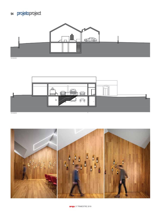 Revista Arqa 135 Arquitecto Joao Albano Adega 9 9 do fotografo Ivo Tavares Studio