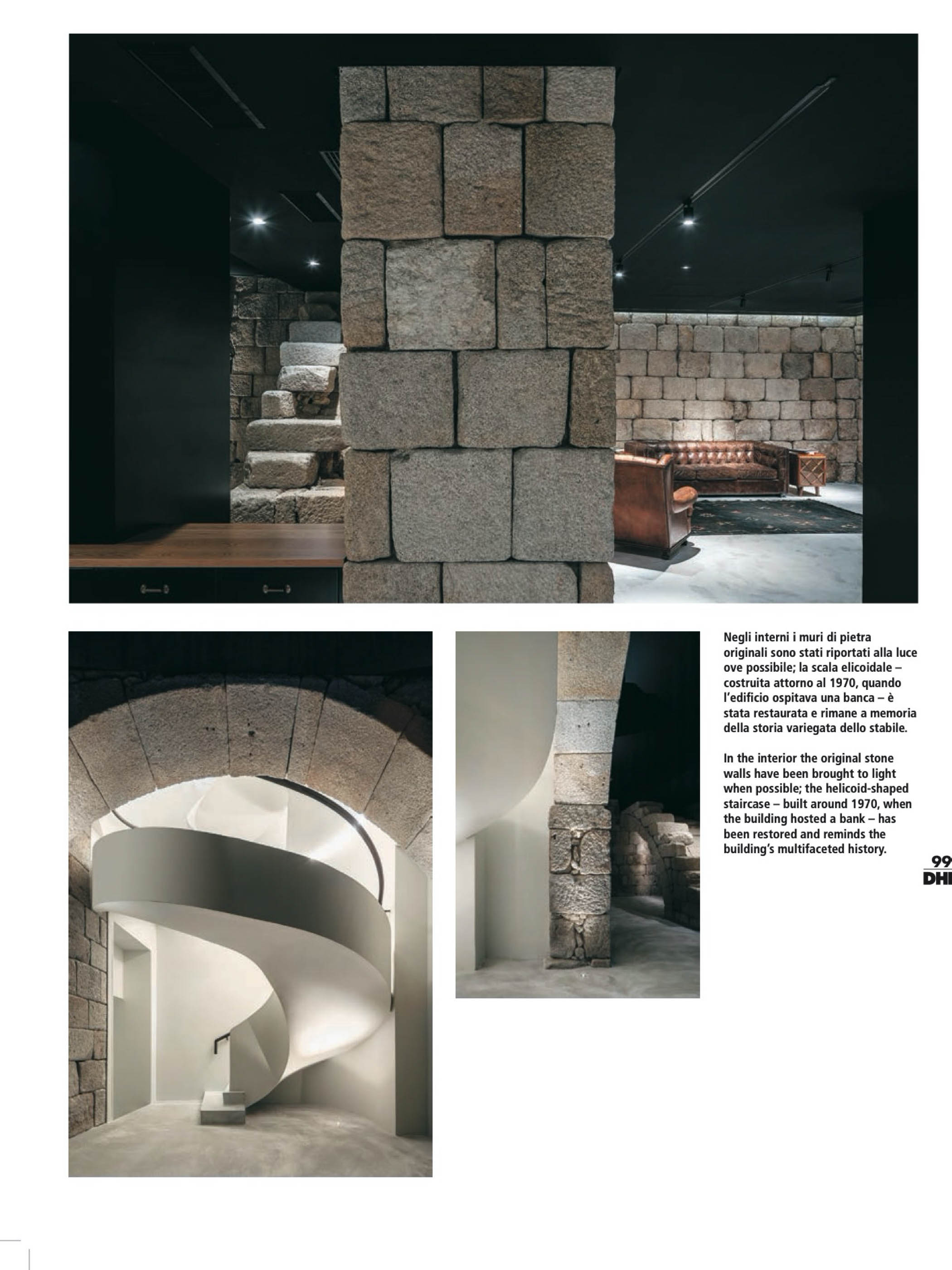 Exmo Hotel no Porto do atelier Floret Arquitectura publicado na revista Hotel Design Diffusion com fotografia de arquitetura Ivo Tavares Studio