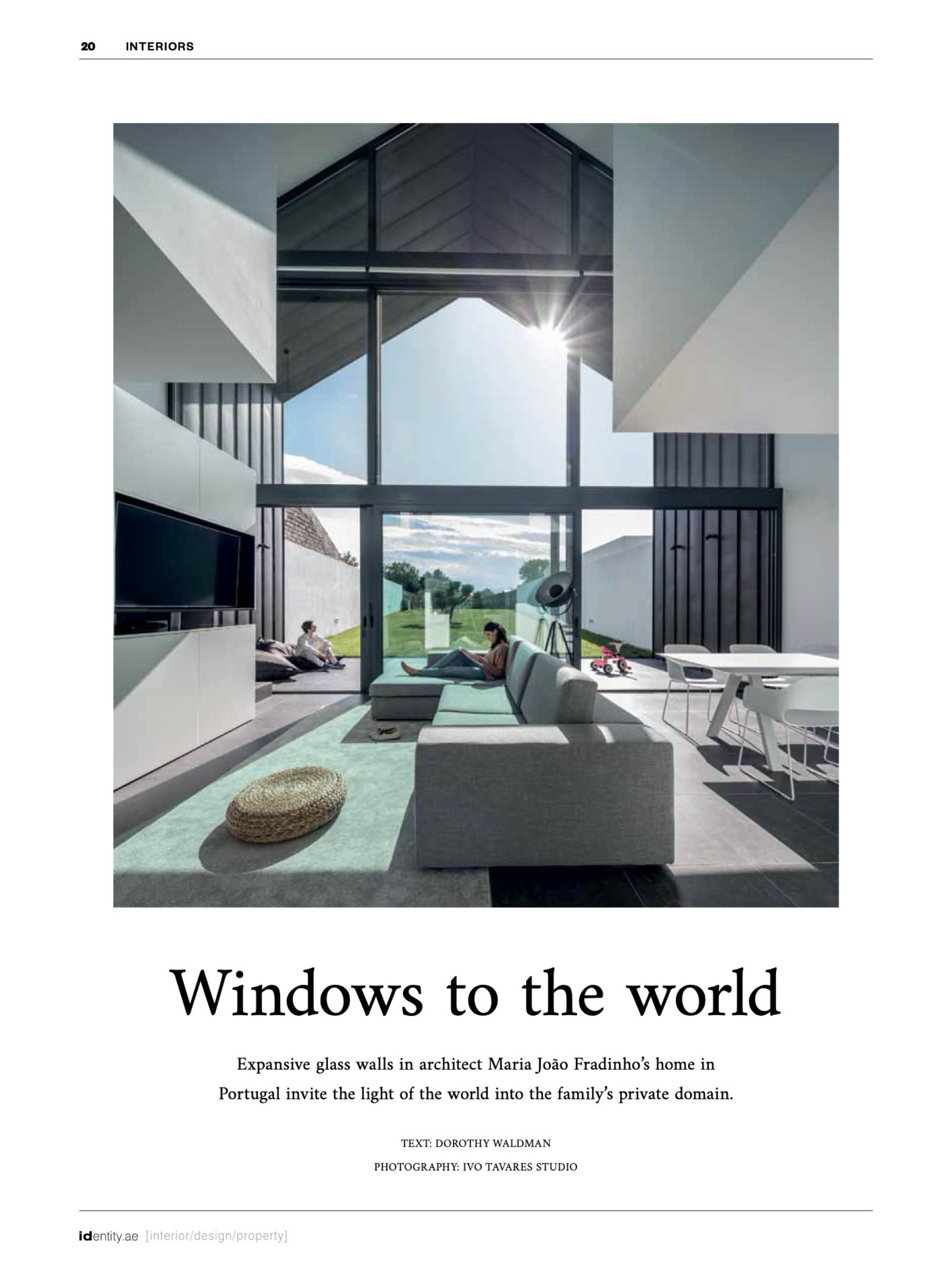 Casa Do Arco Em ílhavo Do Atelier Frari Arquitectura Publicado do fotografo Ivo Tavares Studio