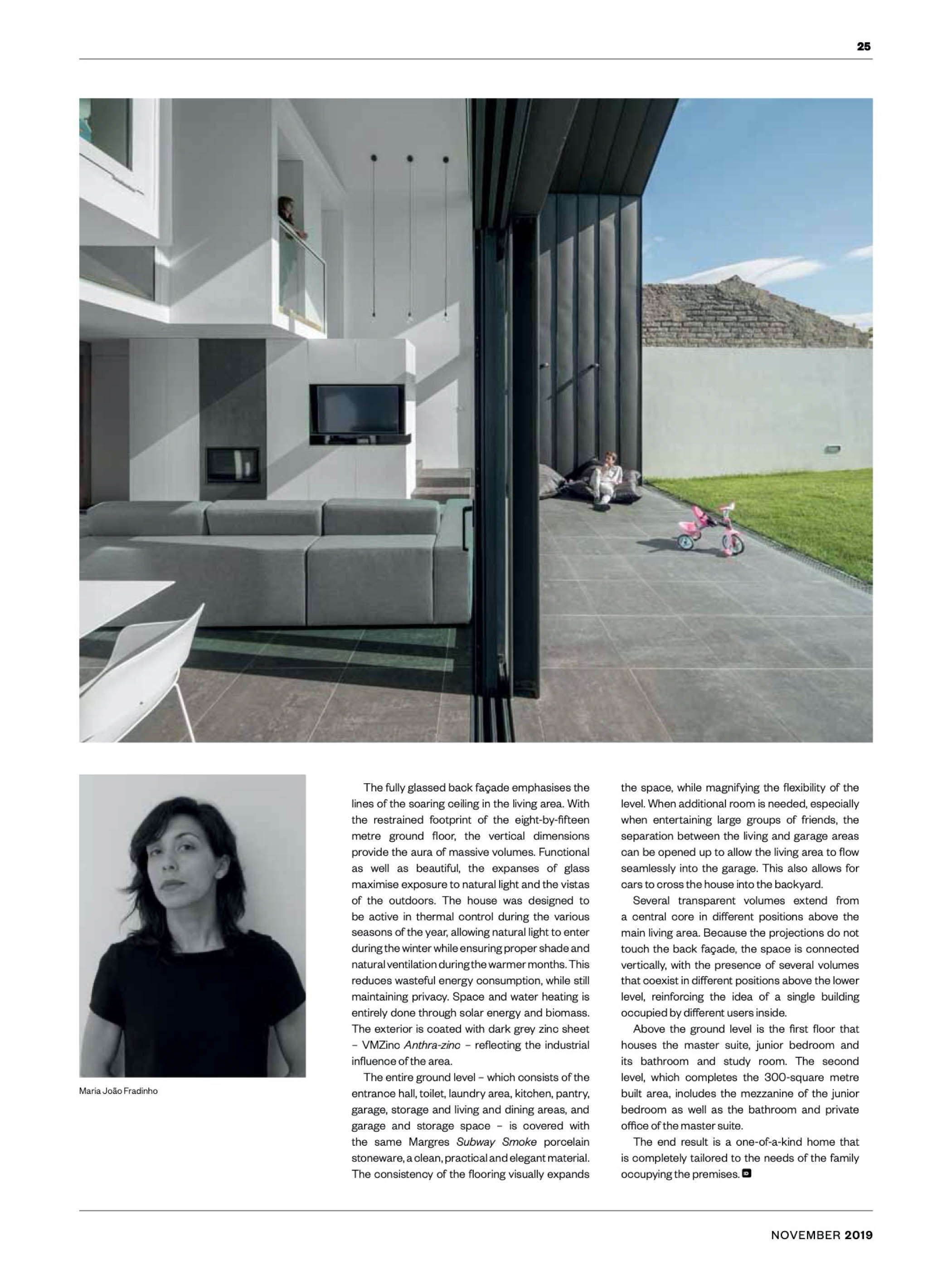 Casa Do Arco Em ílhavo Do Atelier Frari Arquitectura Publicado do fotografo Ivo Tavares Studio
