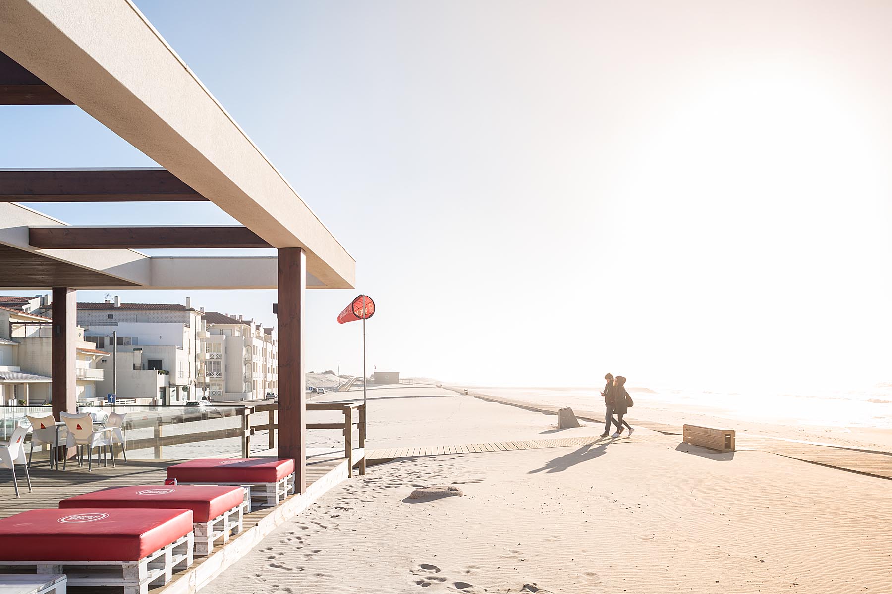 Bar De Praia Bonze Na Costa Nova Em Ílhavo Do Atelier De Arquit