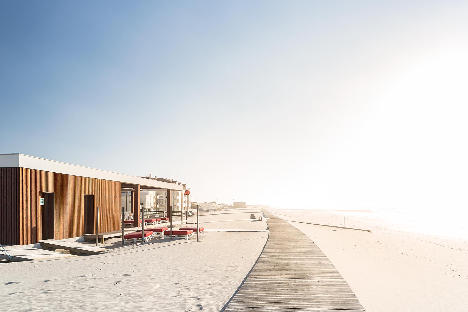 Bar De Praia Bonze Na Costa Nova Em Ílhavo Do Atelier De Arquit