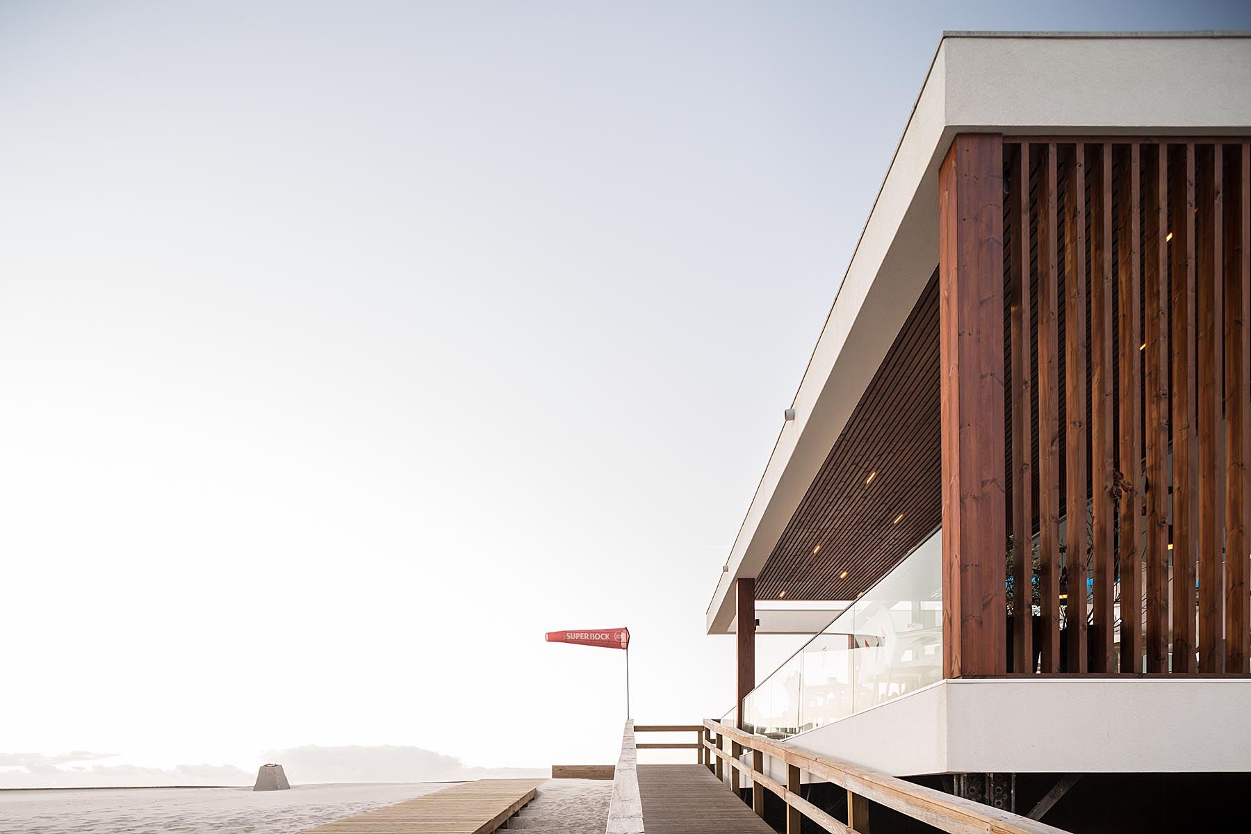 Bar De Praia Bonze Na Costa Nova Em Ílhavo Do Atelier De Arquit
