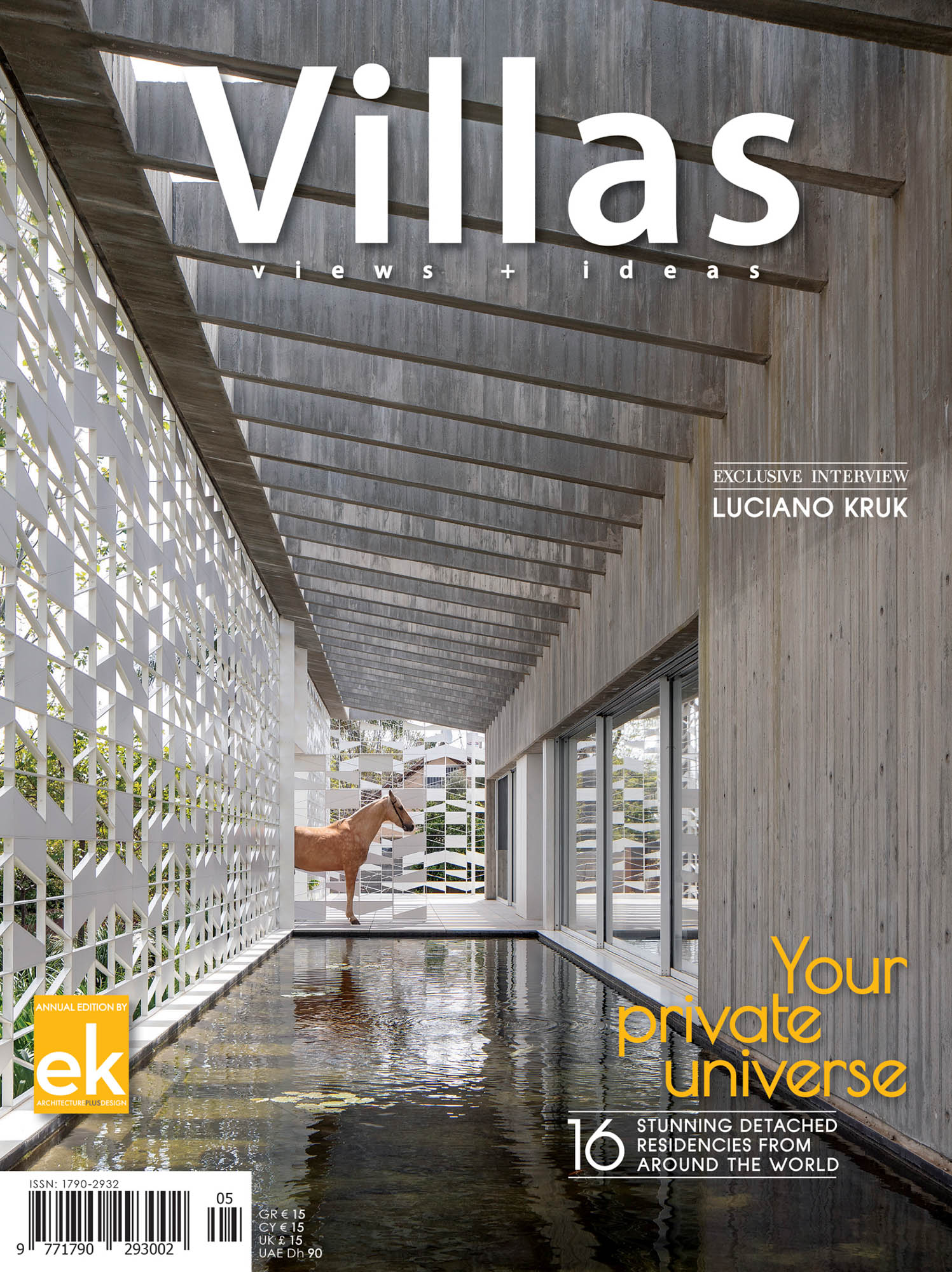Casa A do REM'A Arquitectos na revista Villas da Ek com fotografia de arquitectura Ivo Tavares Studio