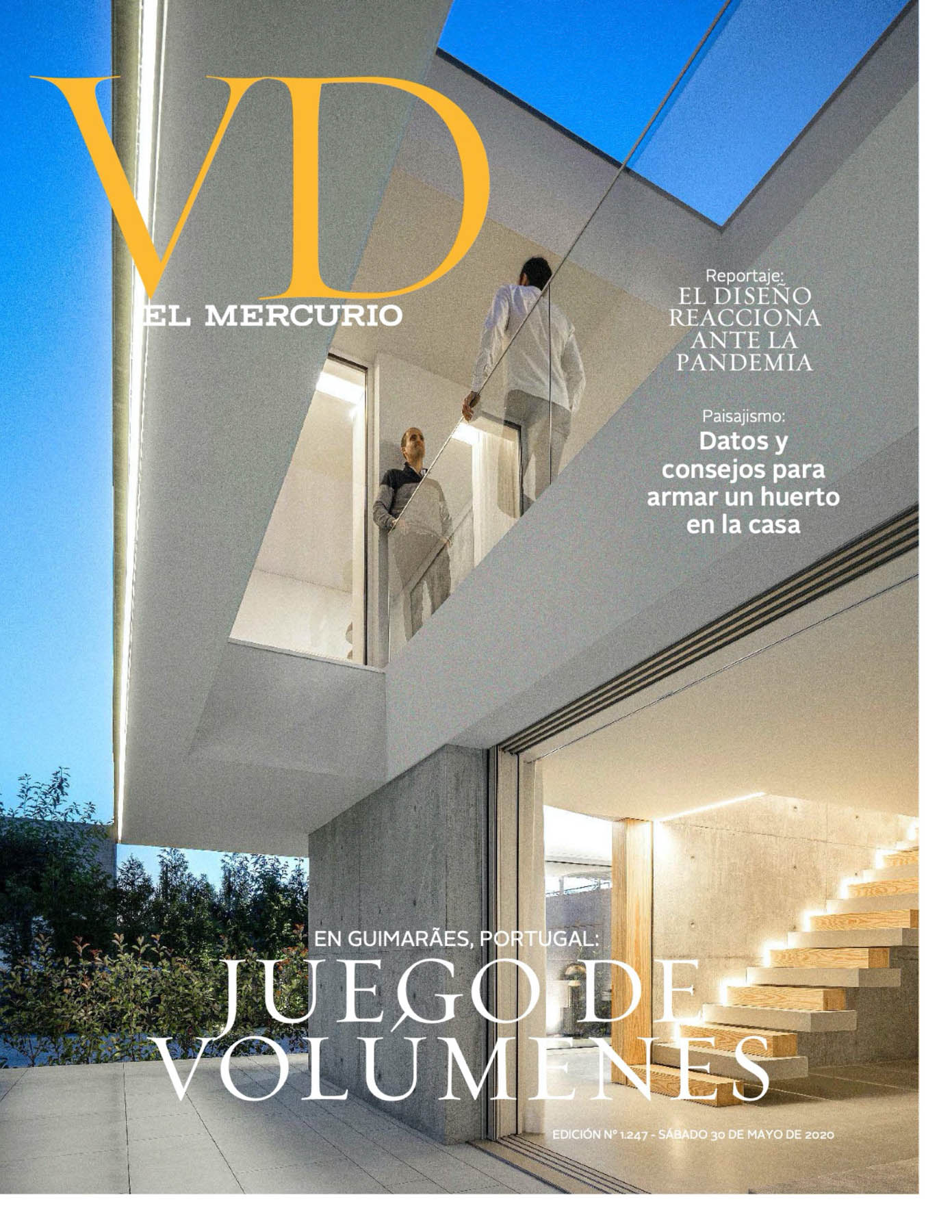 Rem'a Arquitectos com a Casa A de Guimar&atilde;es na revista VD El Me