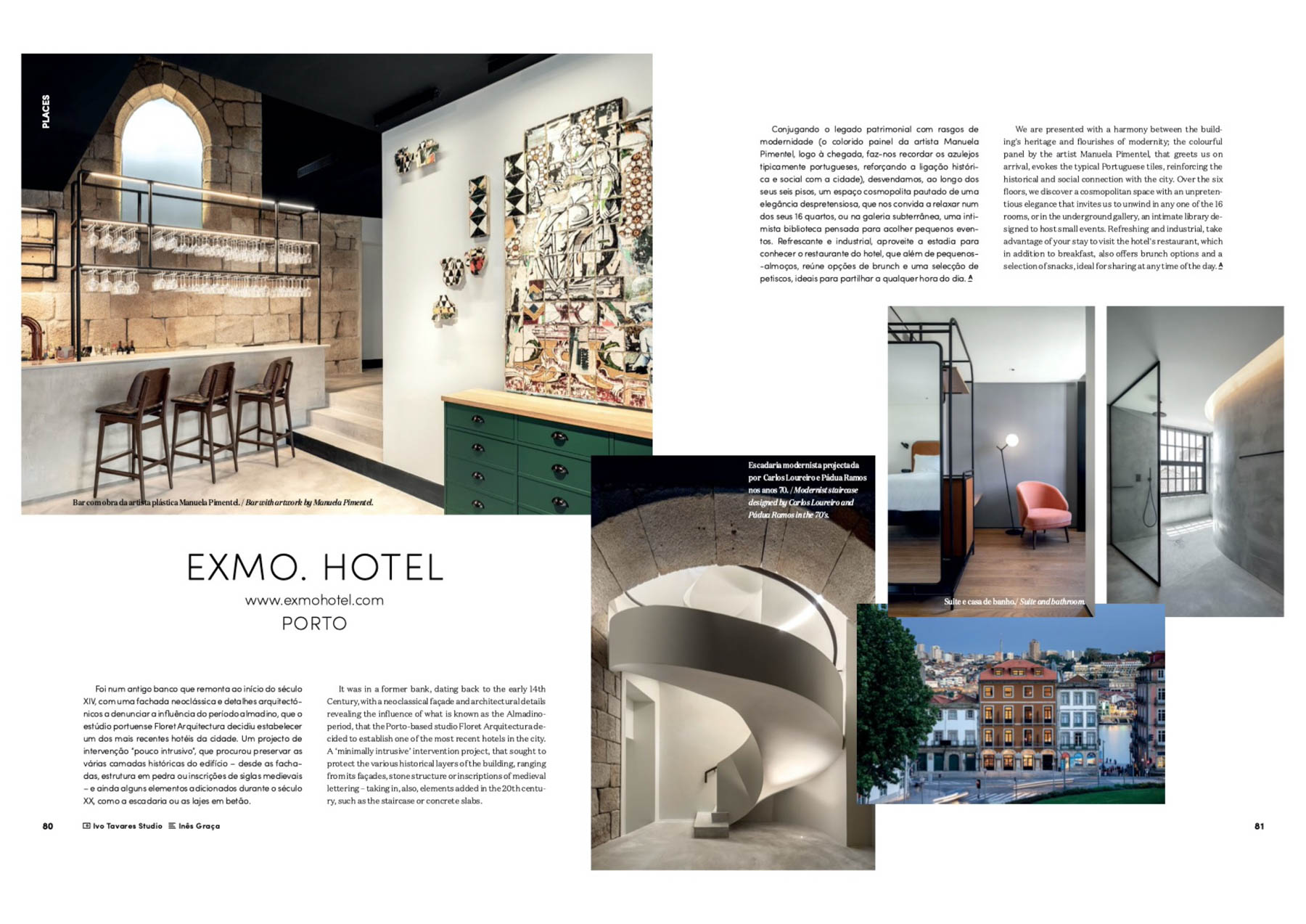 Exmo Hotel no Porto do Atelier Floret Arquitectura publicado na