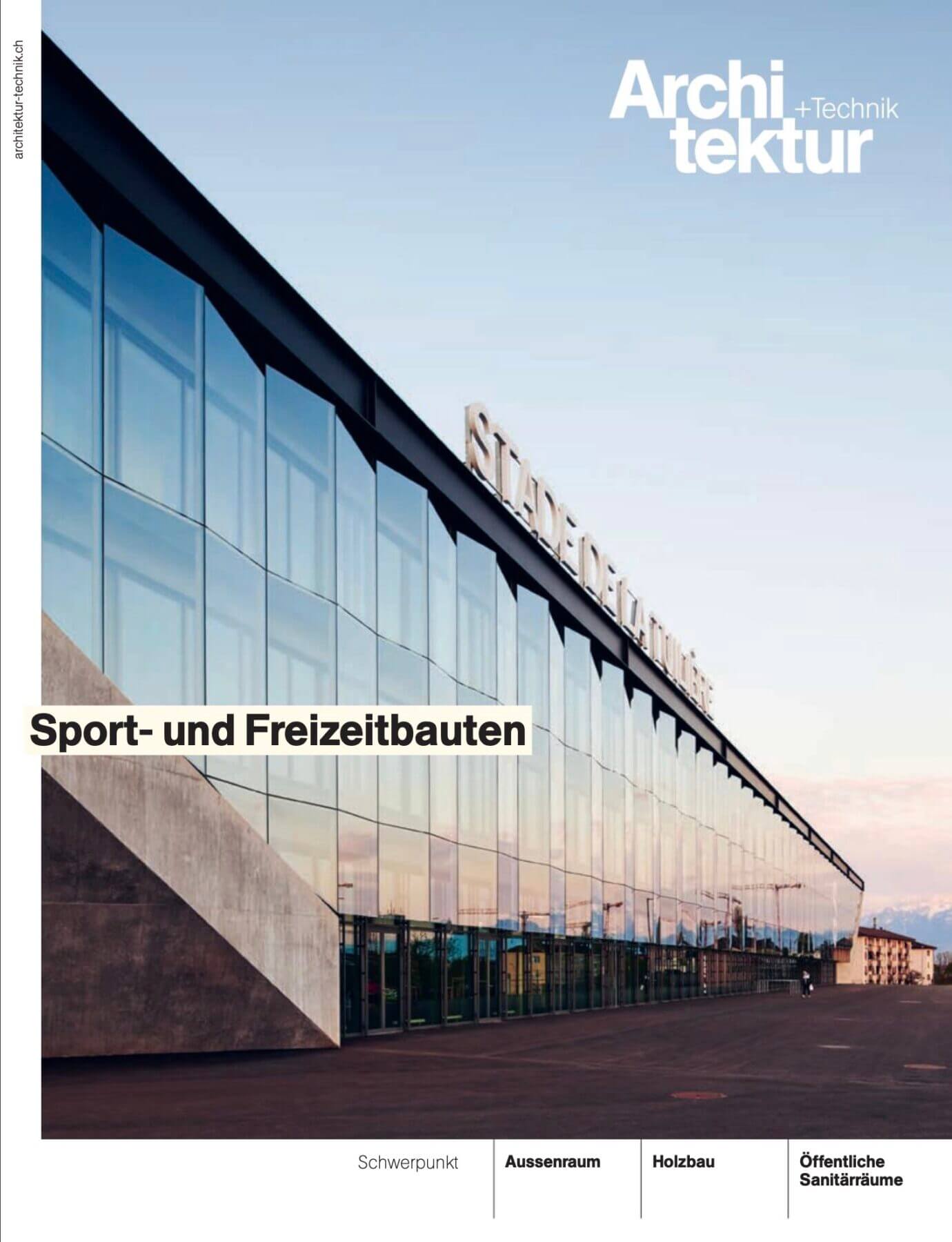 Architektur+Technik 05 2021 arquitetura stu.dere