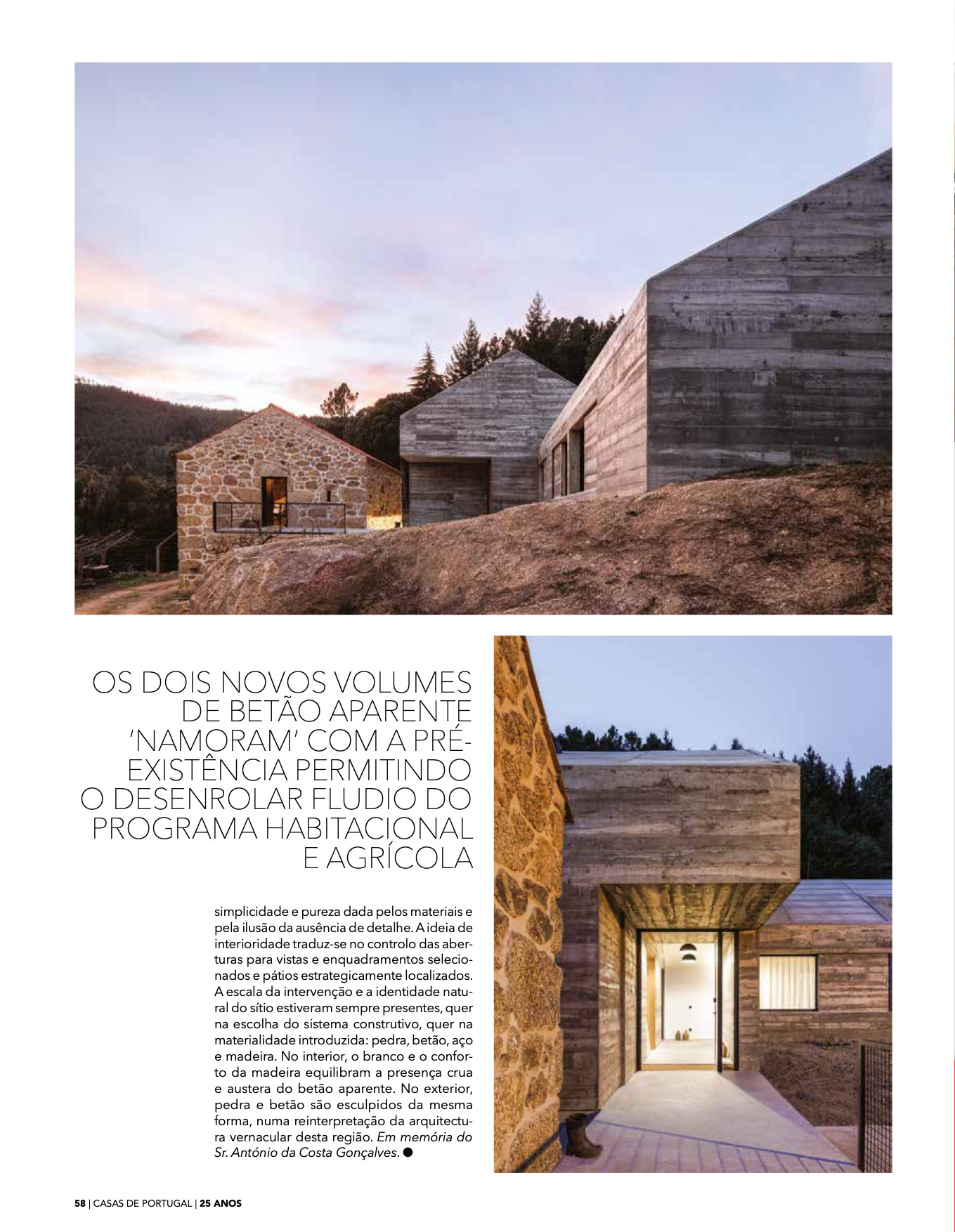 Casas de Portugal Casa Namora Filipe Pina e David Bilo Arquitectos 7