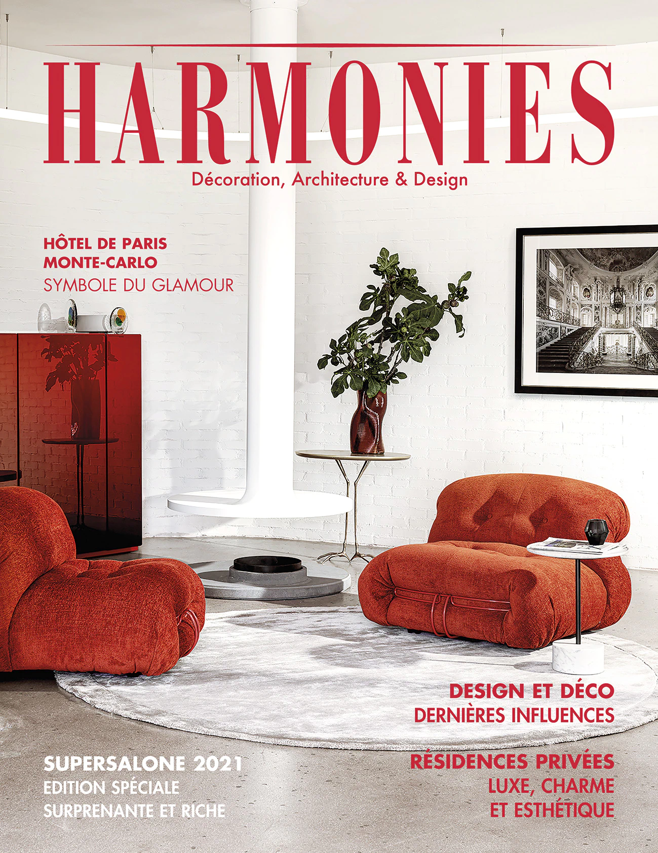 Cover Harmonies 85 PAulo Merlini E GOI & CLAVEL&acute;S KITCHEN