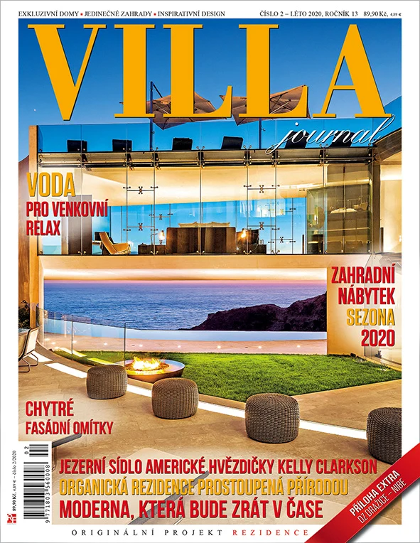 Capa VILLA Journal publica CASA GR do Arquitecto Paulo Martins