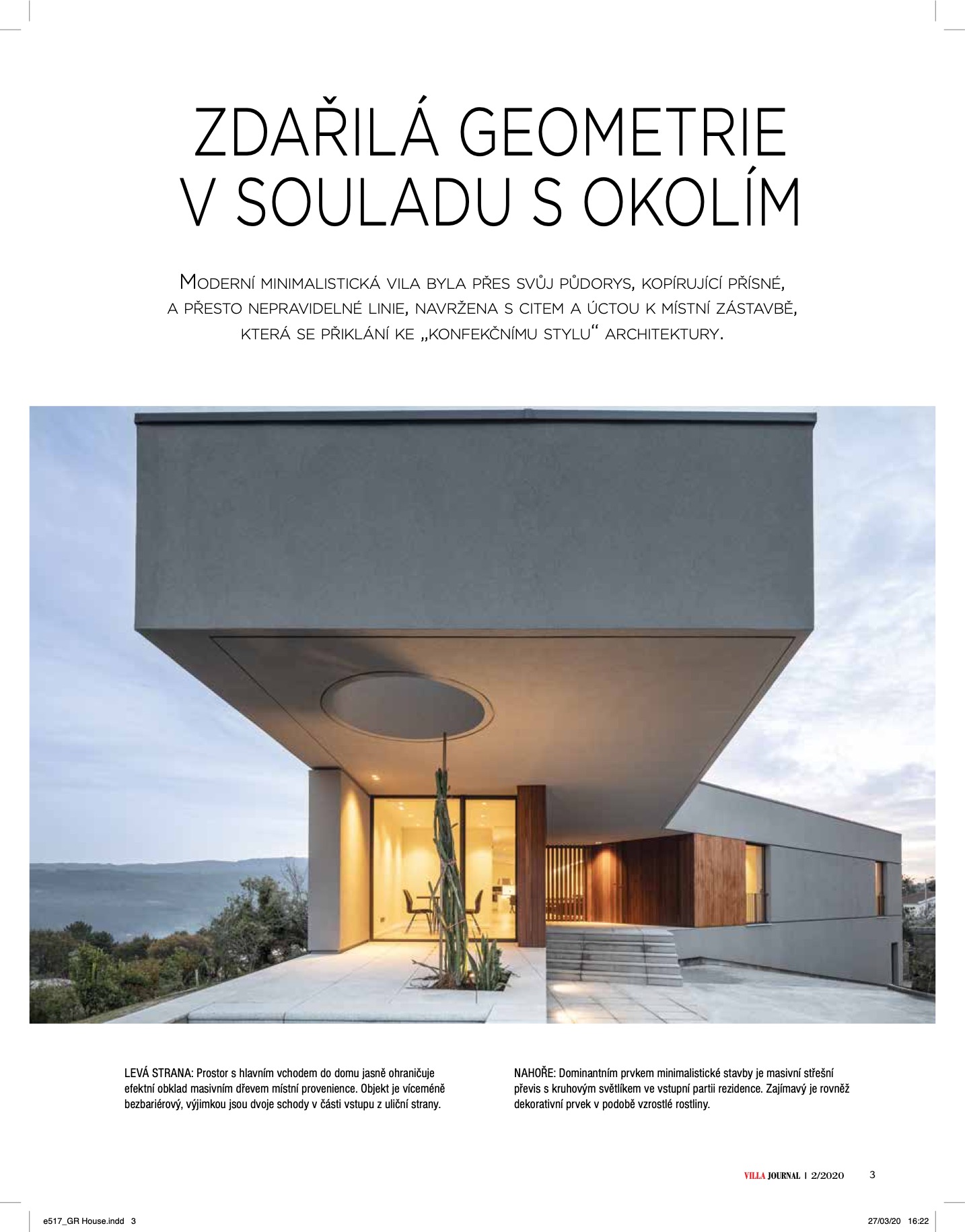 VILLA Journal publica CASA GR do Arquitecto Paulo Martins 2