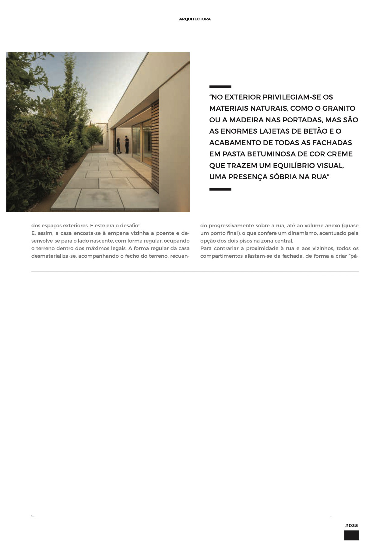Revista Traço #449 do atelier Mutant Architecture and Design com fotografia arquitetura de ivo tavares studio - architectural photography