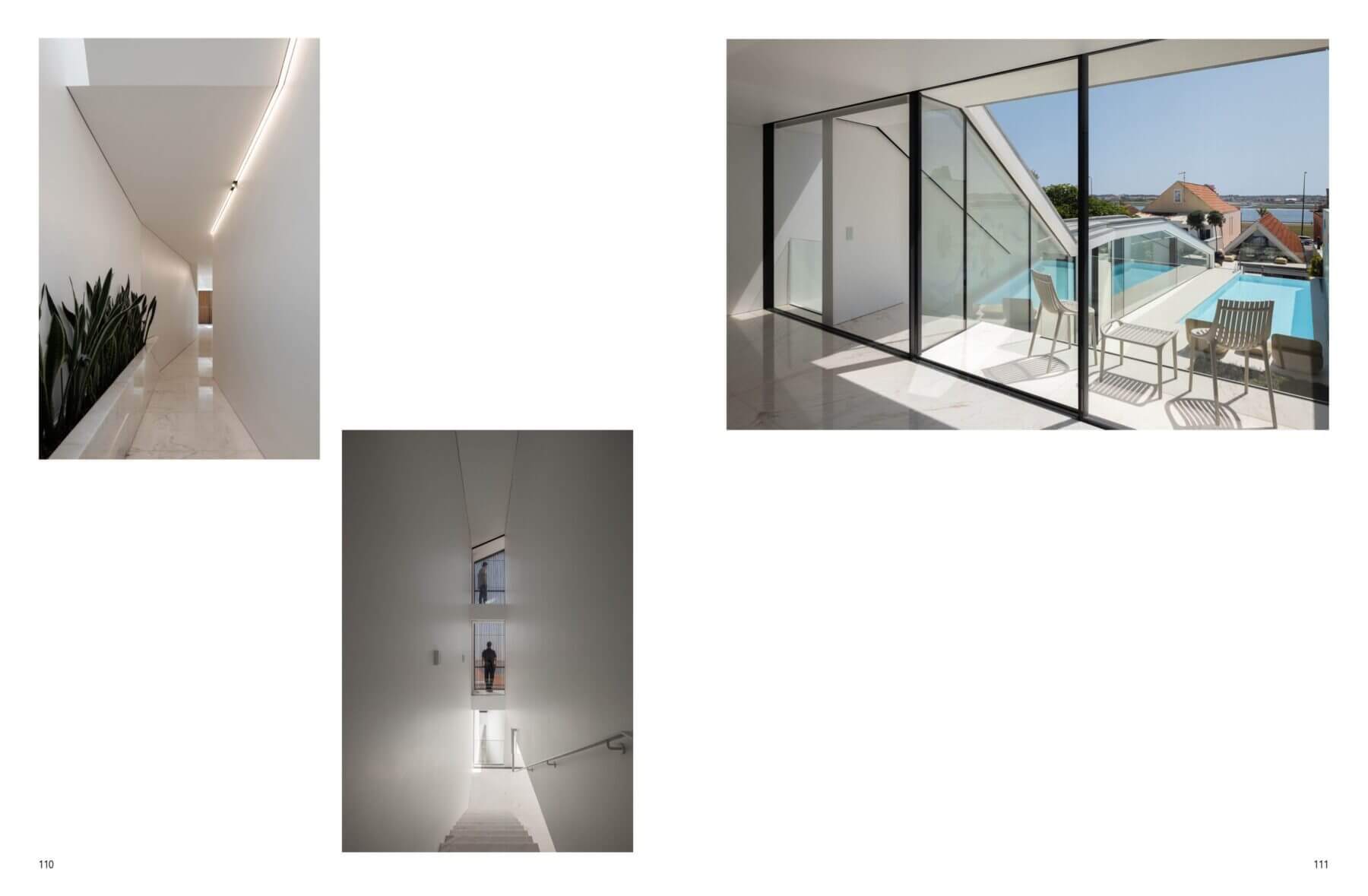 Casa Costa Nova, do atelier espaço objecto na revista Concept 301, fotografada por Ivo Tavares Studio