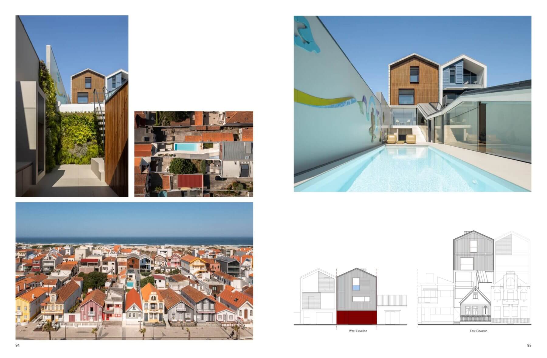 Casa Costa Nova, do atelier espaço objecto na revista Concept 301, fotografada por Ivo Tavares Studio