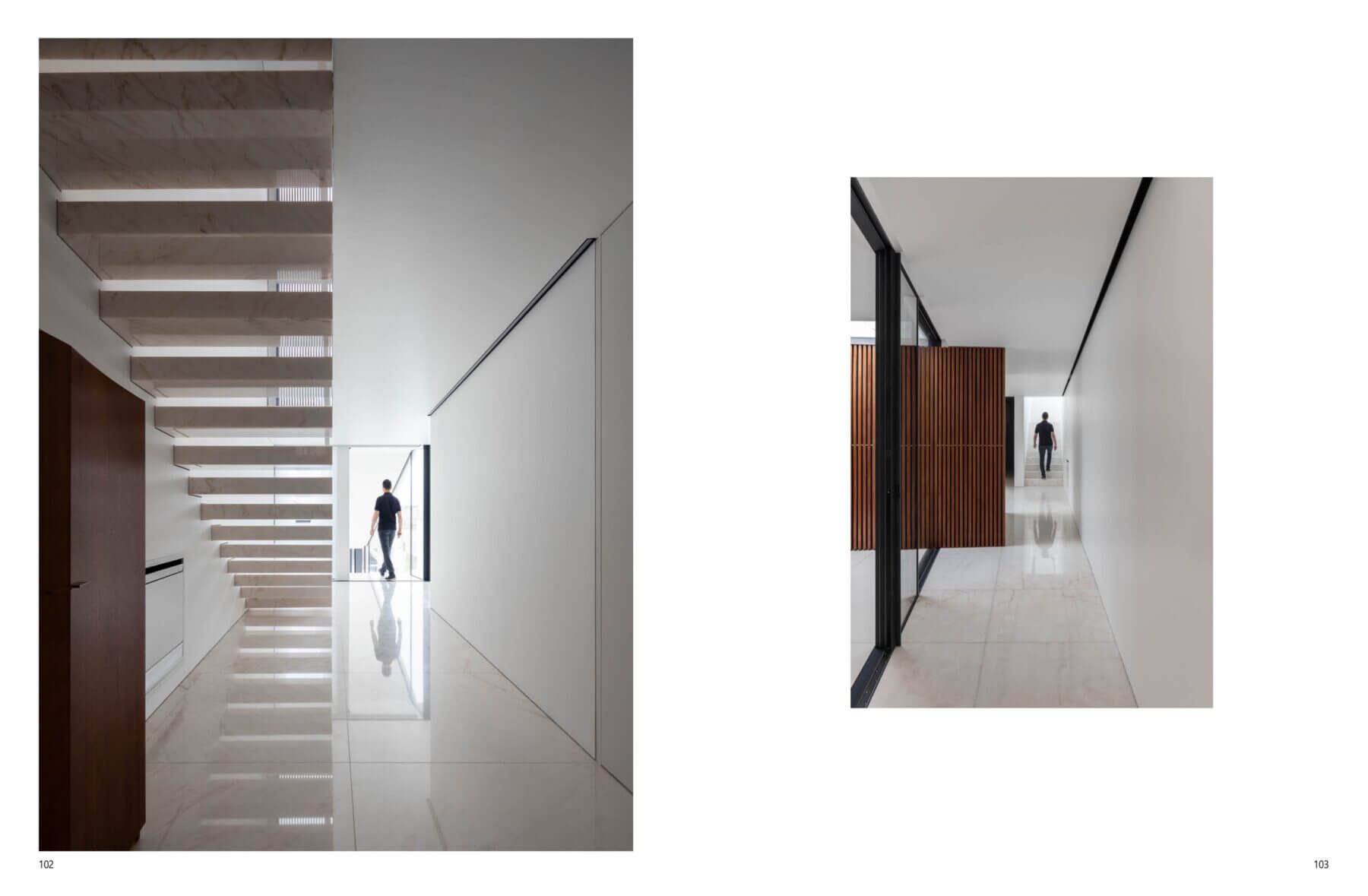 Casa Costa Nova, do atelier espaço objecto na revista Concept 301, fotografada por Ivo Tavares Studio