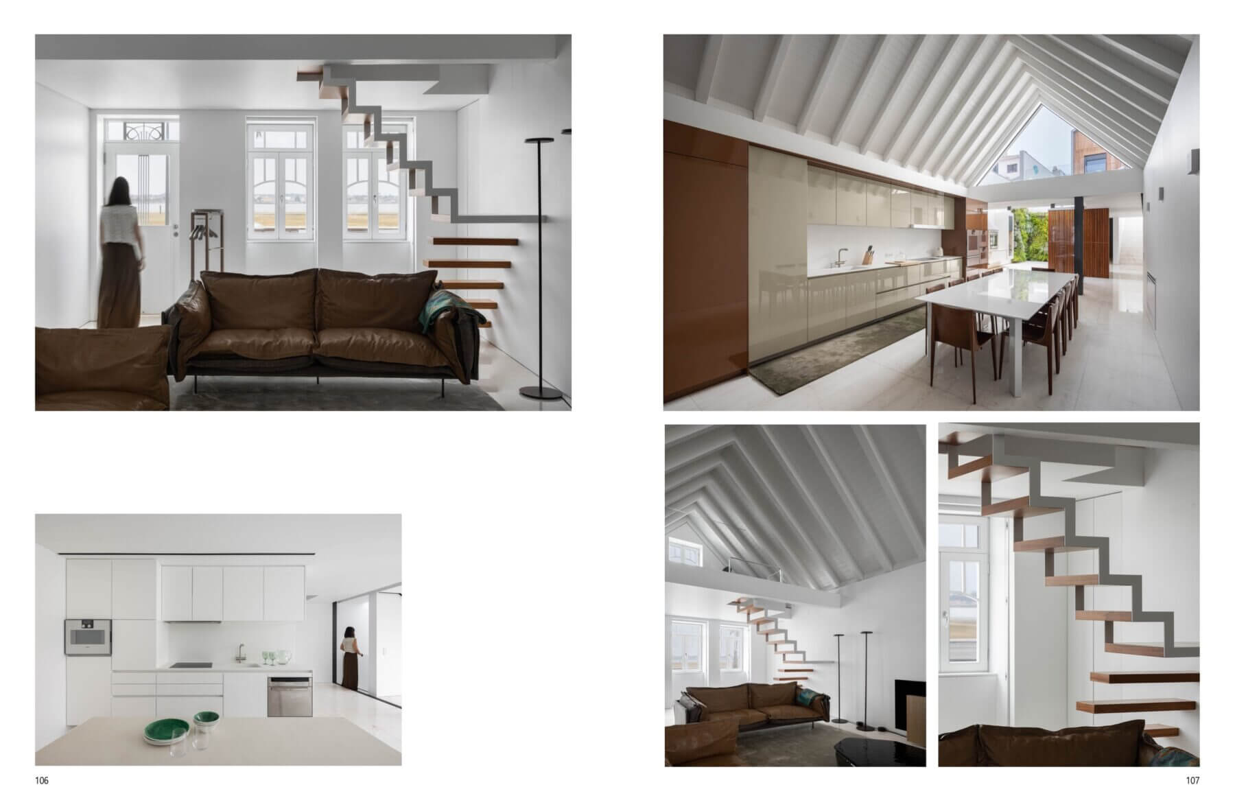 Casa Costa Nova, do atelier espaço objecto na revista Concept 301, fotografada por Ivo Tavares Studio