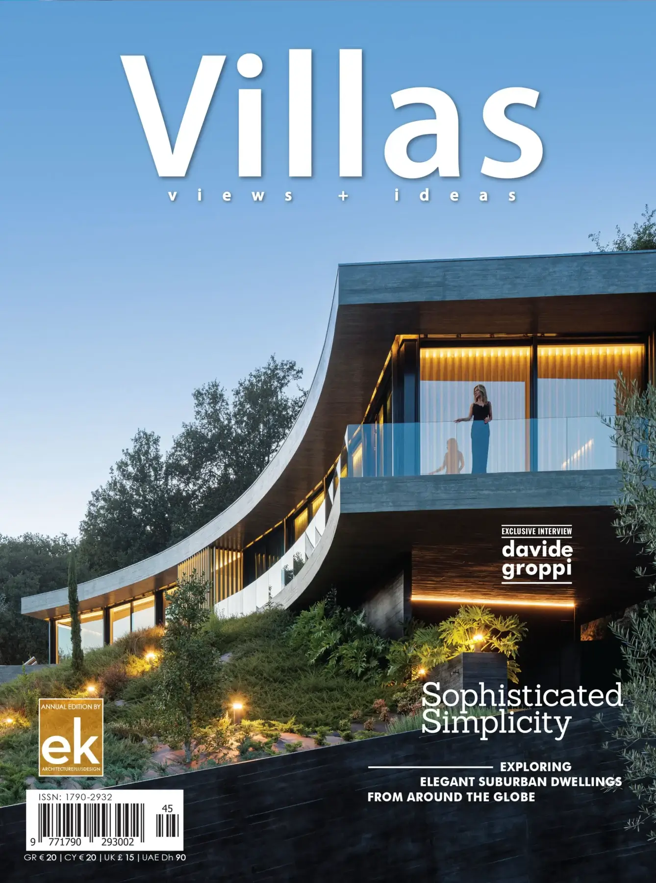 Villas-Ek Magazine 2024 Cover _ Casa de Bouro fotografia de Ivo Tavares Studio