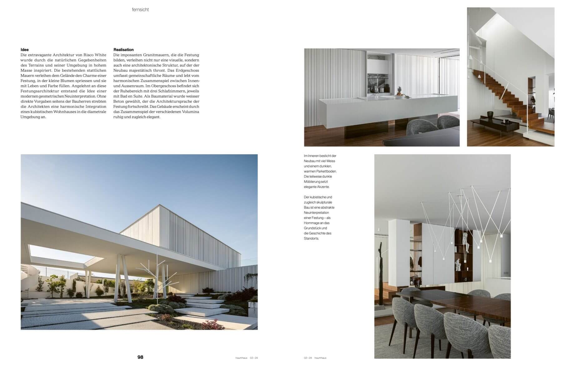 Traumhaus mai jun 2024 - cover | white risk