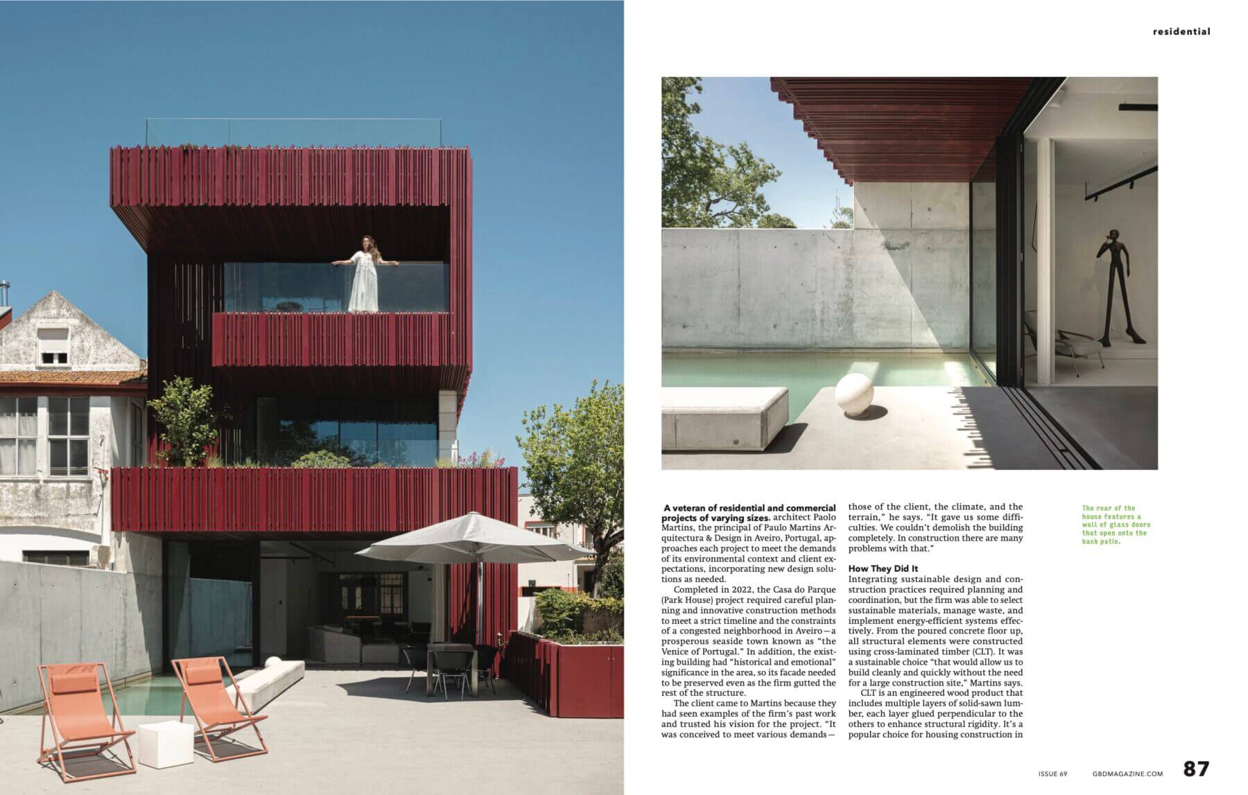 gb&d #69 arquitetura Paulo Martins Arquitectura e Design