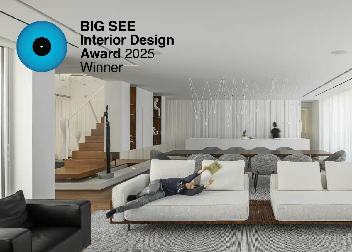 big see interior design award 2025 winner - riscowhite