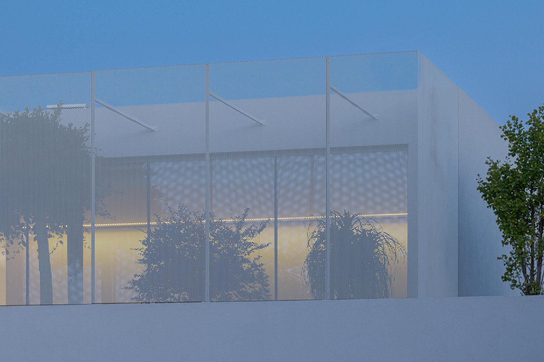 Casa Branca Minimalista com Arquitetura 501 e fotografia Ivo Tavares