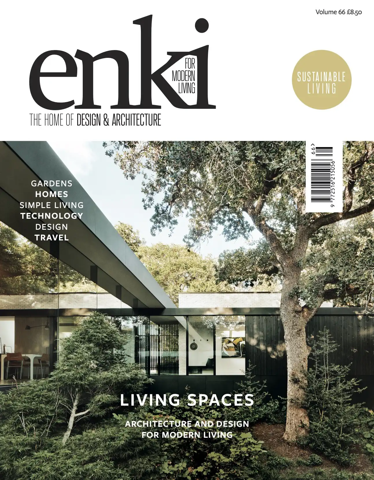 Capa da revista enki, reino unido. Projeto Ponte da Fareja Aveiro, Portugal. Romulo Neto Arquitetos. Fotografias Ivo Tavares