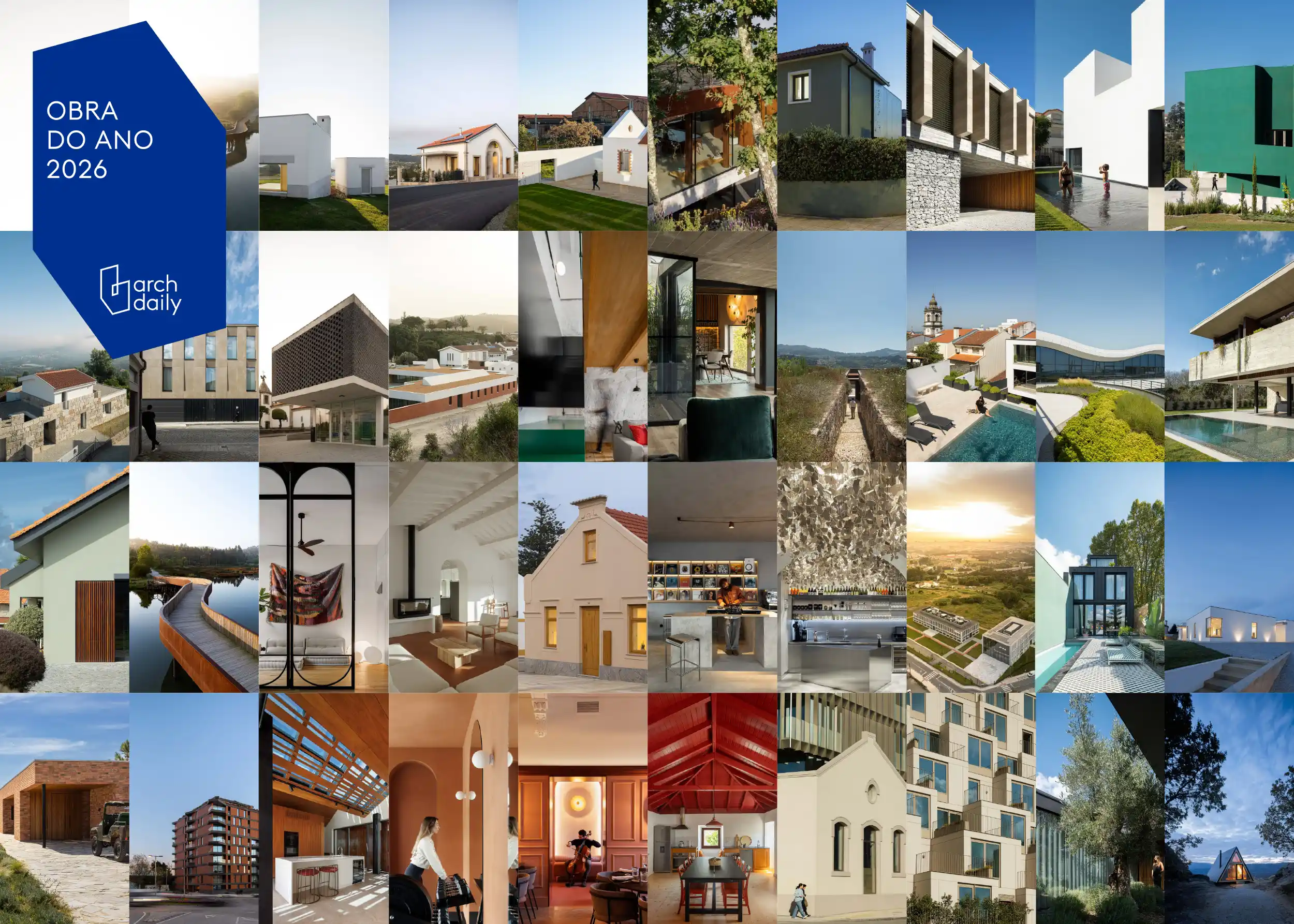 nomeações para a obra do ano 2026 archdaily br