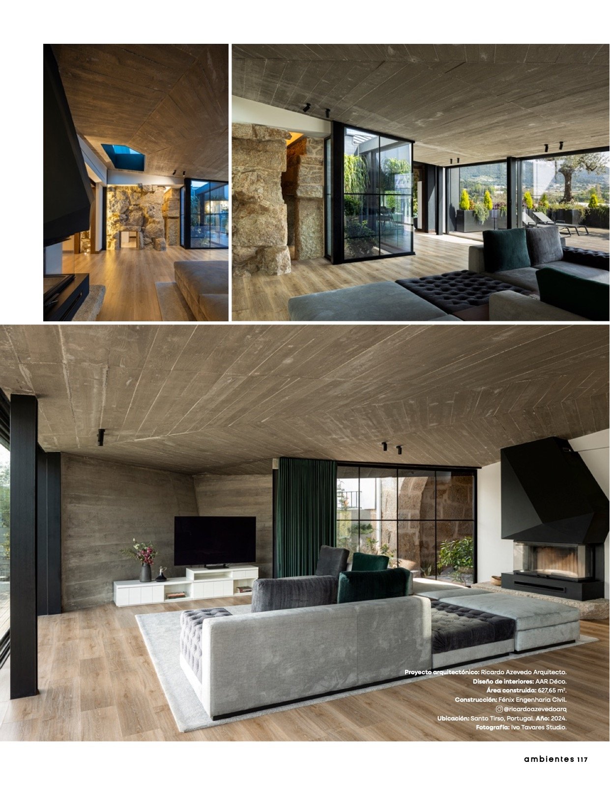 Ricardo Azevedo Arquitecto publicado em Ambientes #173