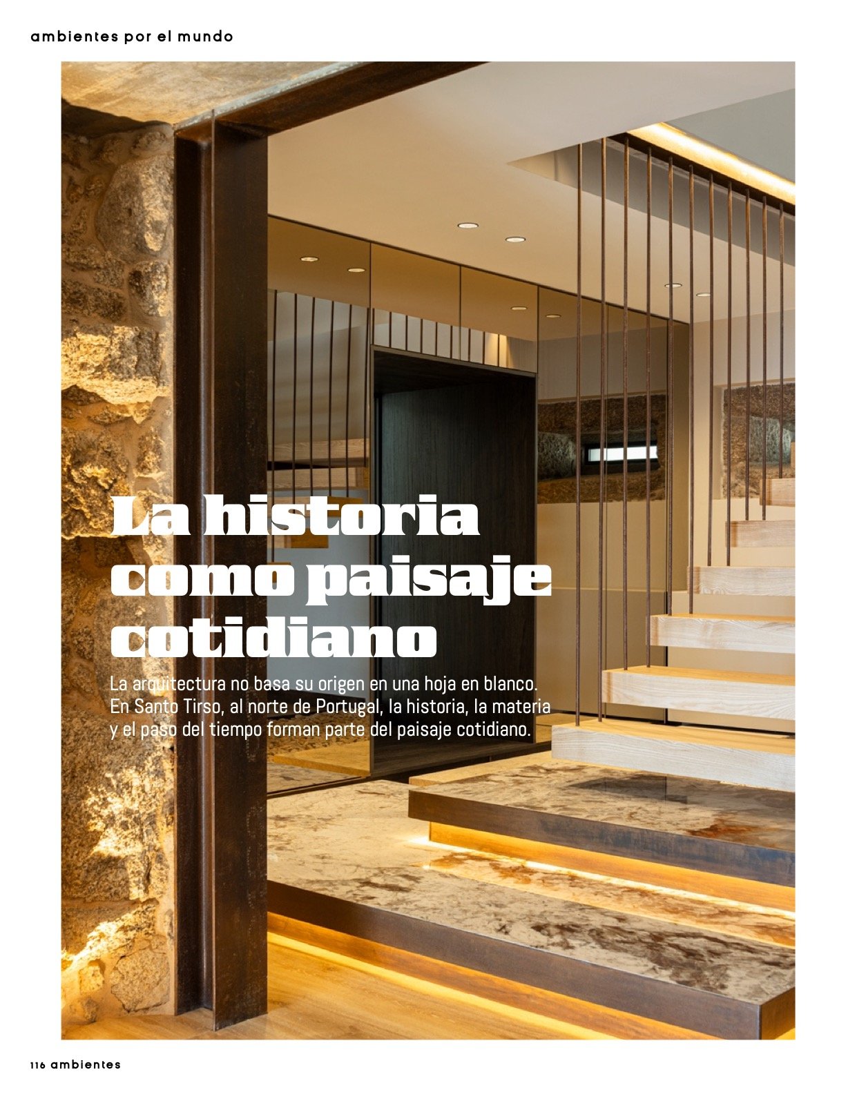 Ricardo Azevedo Arquitecto publicado em Ambientes #173