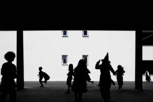 Escola Basica de São Bernardo em Aveiro do atelier de arquitectura Arte Tectónica do Arquitecto João Cassiano Santos e com fotografia de Arquitectura Ivo Tavares Studio