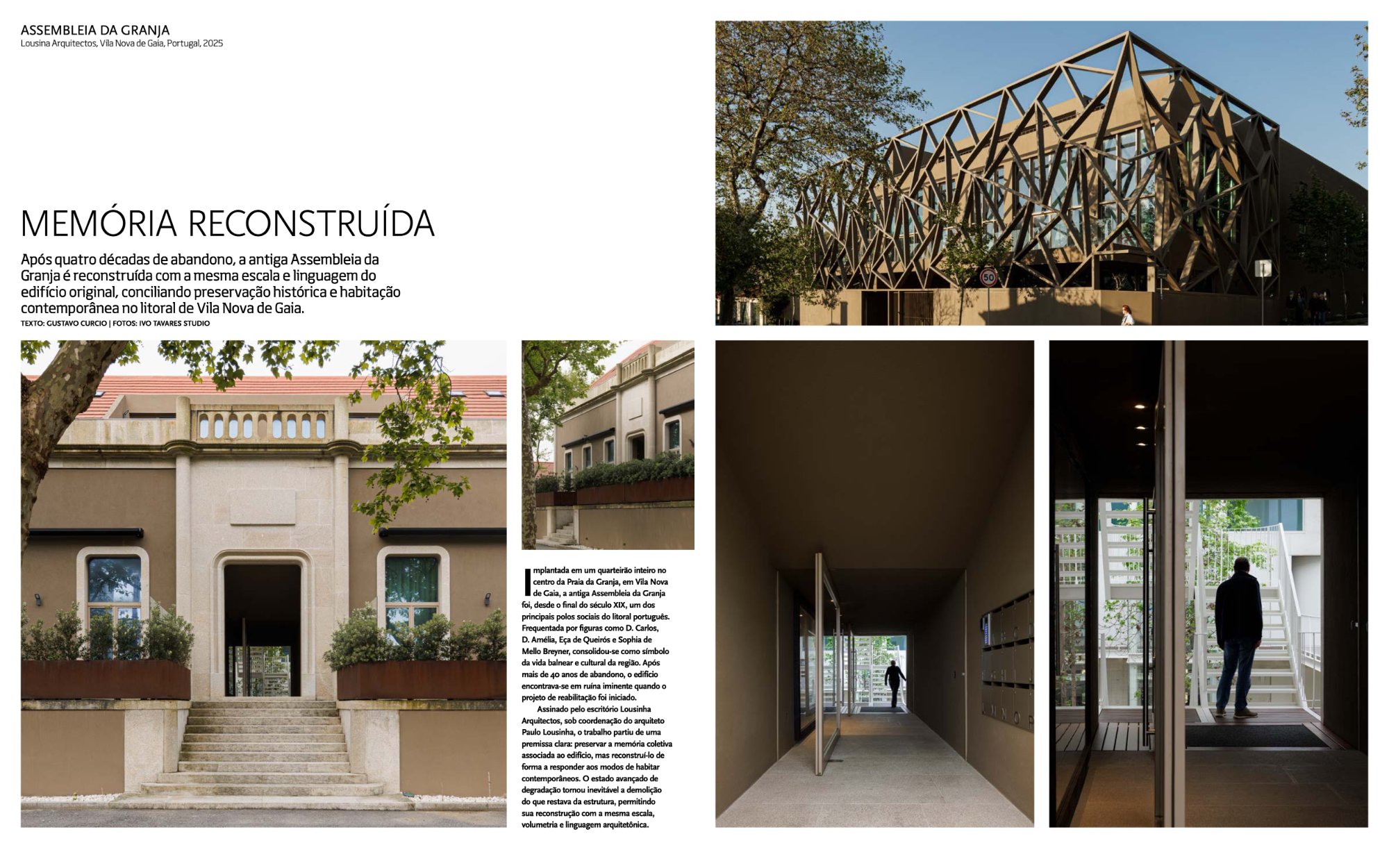 Lousinha Arquitectos publicado em aU #359